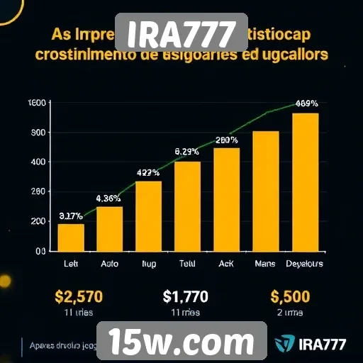 Estatísticas de crescimento de usuários no IRA777